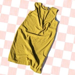 J.Jill Chartreuse Shift Dress